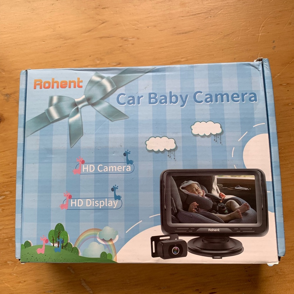 Rohent Car Baby Camera with HD Display Brand New in Box